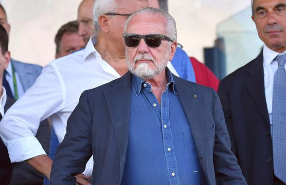 De Laurentiis, în modul „atac”! » Patronul lui Napoli se ia de șefii fotbalului: „Sunt prea legați de...”