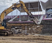 A început demolarea stadionului „Dan Păltinișanu”