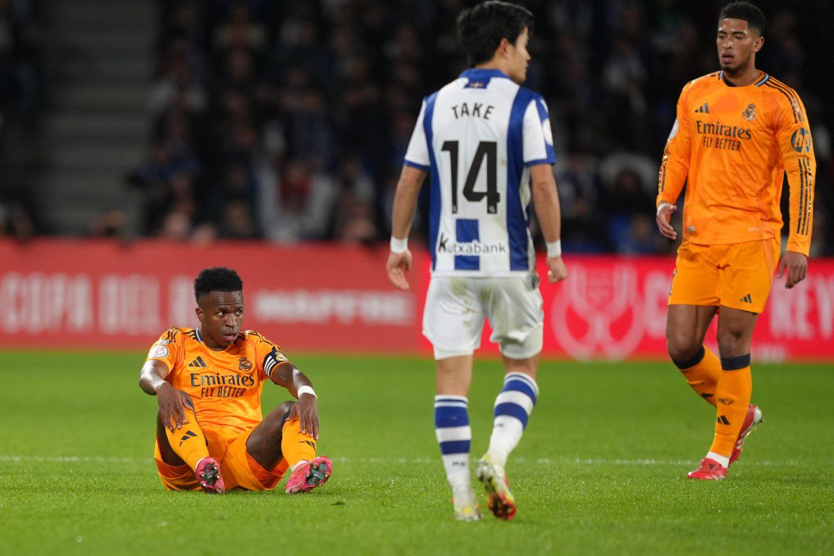 Real Sociedad - Real Madrid 0-1 » Avantaj blanco! Endrick duce Madridul cu un picior în finala Cupei