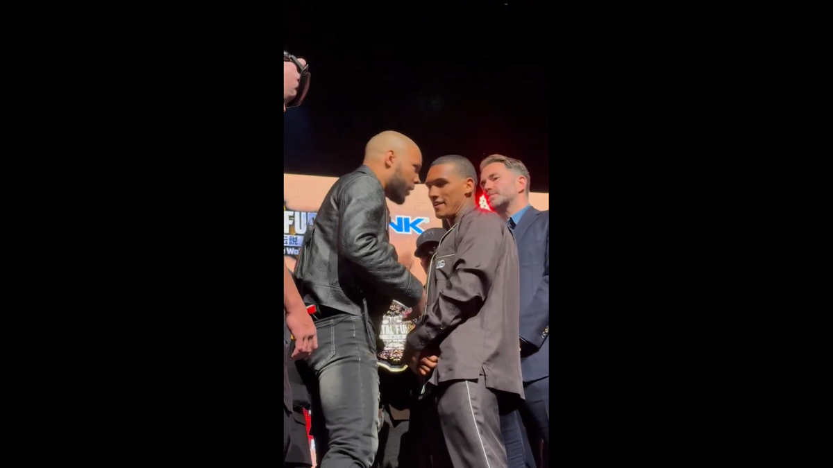 Chris Eubank Jr i-a spart un ou în față lui Conor Benn