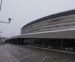 Stadionul din Târgu Jiu în februarie 2026. Imagini surprinse în interiorul și în exteriorul arenei de 12.000 de locuri / FOTO: Andrei Furnigă (GSP)