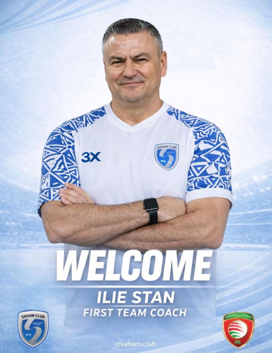 Ilie Stan al nostru? Antrenorul român a fost prezentat la noul club cu o poză buclucașă