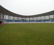 Stadionul din Târgu Jiu în februarie 2026. Imagini surprinse în interiorul și în exteriorul arenei de 12.000 de locuri / FOTO: Andrei Furnigă (GSP)