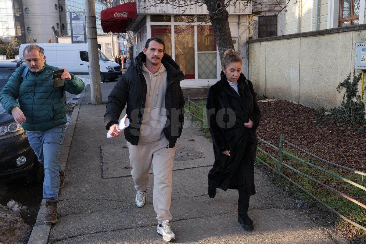 Gabi Matei a ieșit de la audieri / Foto: Andrei Furnigă (GSP)