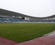 Stadionul din Târgu Jiu în februarie 2026. Imagini surprinse în interiorul și în exteriorul arenei de 12.000 de locuri / FOTO: Andrei Furnigă (GSP)