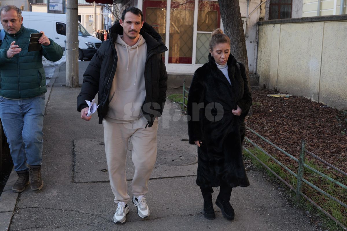 Gabi Matei a ieșit de la audieri / Foto: Andrei Furnigă (GSP)