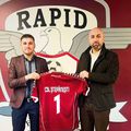 Parteneriat între Rapid și CSL Ștefănești // foto: Facebook
