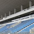 Stadionul din Târgu Jiu în februarie 2026. Imagini surprinse în interiorul și în exteriorul arenei de 12.000 de locuri / FOTO: Andrei Furnigă (GSP)