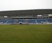 Stadionul din Târgu Jiu în februarie 2026. Imagini surprinse în interiorul și în exteriorul arenei de 12.000 de locuri / FOTO: Andrei Furnigă (GSP)