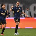 Olivier Giroud în Steaua Roșie Belgrad - Lille / Foto: Imago Images