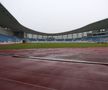 Stadionul din Târgu Jiu în februarie 2026. Imagini surprinse în interiorul și în exteriorul arenei de 12.000 de locuri / FOTO: Andrei Furnigă (GSP)