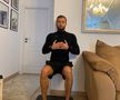 VIDEO Cristian Dragotă, preparatorul fizic al campioanei CFR, exemplifică exerciții de făcut în izolare: „Vă puteți antrena și acasă, vă arăt eu cum!”