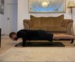 VIDEO Cristian Dragotă, preparatorul fizic al campioanei CFR, exemplifică exerciții de făcut în izolare: „Vă puteți antrena și acasă, vă arăt eu cum!”