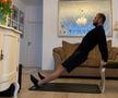 VIDEO Cristian Dragotă, preparatorul fizic al campioanei CFR, exemplifică exerciții de făcut în izolare: „Vă puteți antrena și acasă, vă arăt eu cum!”