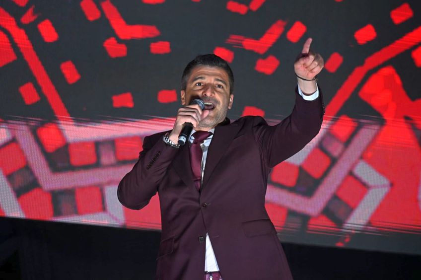 Daniel Niculae a și cântat la inaugurarea noului Giulești / foro: Raed Krishan (GSP)