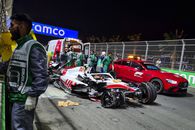 Accident terifiant în calificările din Arabia Saudită » Mașina lui Mick Schumacher s-a rupt în două! Prima reacție a pilotului