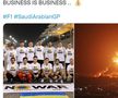 Fanii Formula 1 contestă decizia oficialilor // foto: captură Twitter