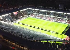 Imagini fabuloase cu noul Giulești » Cum arată arena filmată din dronă, în ziua inaugurării
