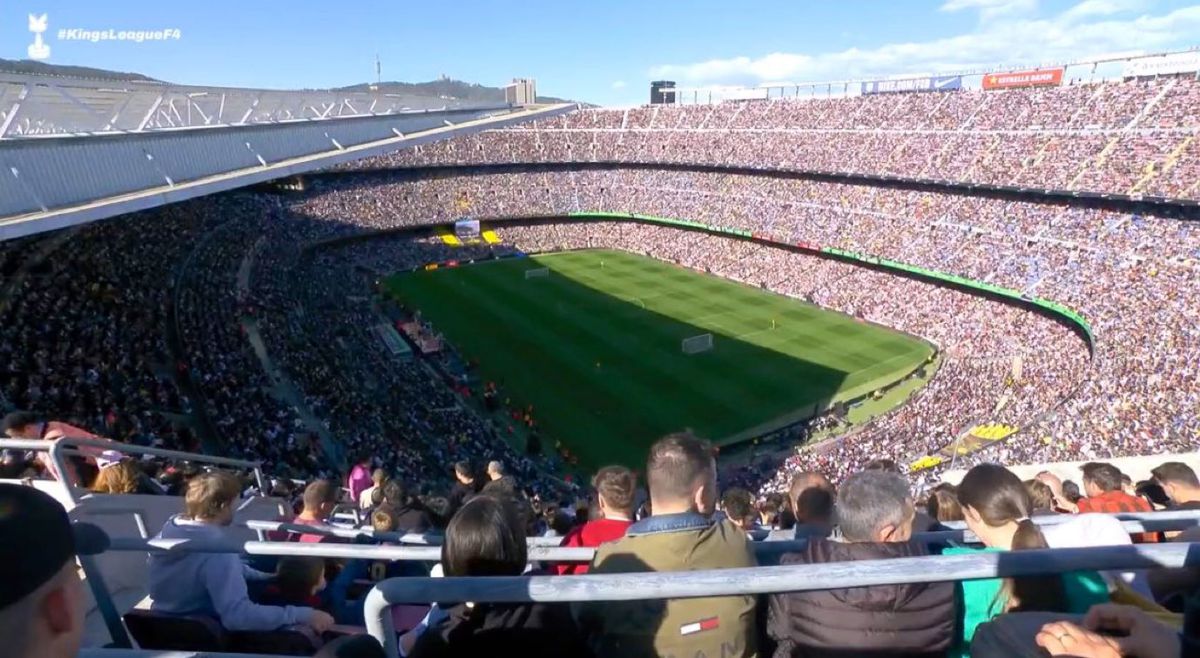 90.000 de oameni au strigat „SIUUU!” pe Camp Nou » Imagini fabuloase de la Final Four-ul competiției lui Gerard Pique