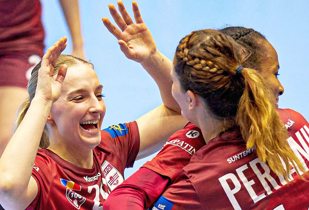 ISTORIC! La prima ei participare, Rapid s-a calificat în „sferturile” Ligii cu un gol marcat în ultimele 15 secunde cu Krim Ljubljana » Programul complet