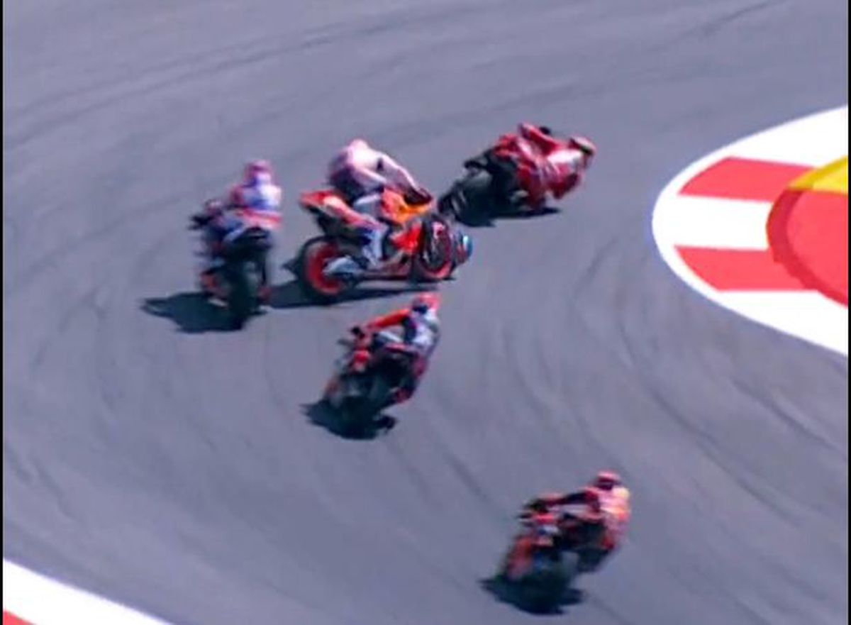 Accident înfiorător provocat de Marc Marquez pe circuitul Portimao! Ce sancțiune a primit