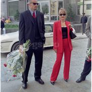 Bogdan Stelea și Dana Badea, prima lui soție, foto: GSP