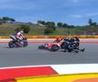 Accident înfiorător provocat de Marc Marquez pe circuitul Portimao! Ce sancțiune a primit