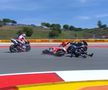 Accident înfiorător provocat de Marc Marquez în Marele Premiu al Portugaliei