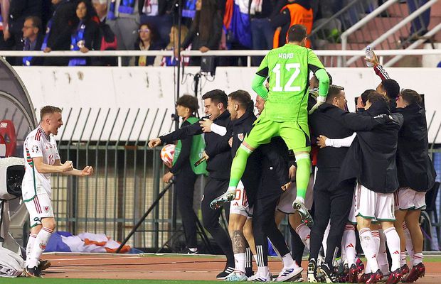 Un fotbalist de liga a treia a egalat semifinalista Mondialului, iar un spectator a căzut în cap pe beton!