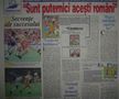 Ce scria Gazeta Sporturilor după victoria României în fața Columbiei de la Coupe du Monde '98