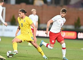 România U20 nu reușește decât o remiză împotriva Poloniei. Bodișteanu ne-a salvat un punct