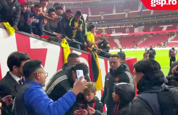 Sufocat de fani, după ce a făcut spectacol în Columbia - România! Imagini grăitoare pe „Metropolitano”