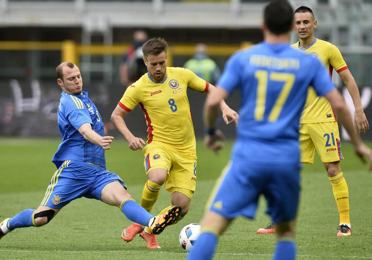 Imagini de la amicalul România - Ucraina din 2016: cum a arătat ultimul meci direct cu viitoarea adversară de la EURO