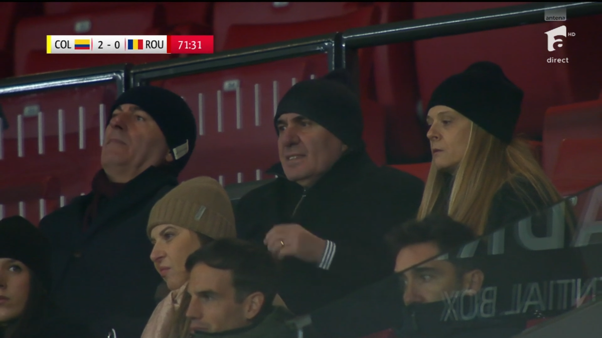 Gică Hagi, alături de Marilena la Columbia - România