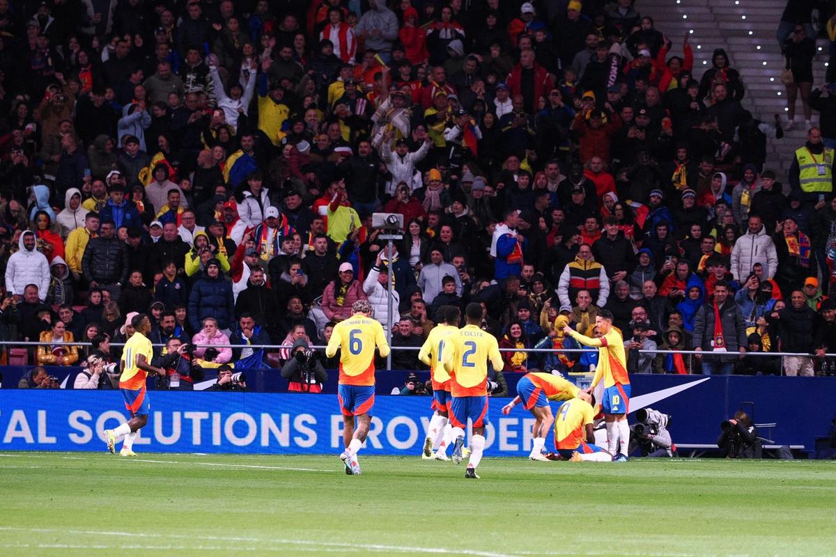 Columbia - România, amical tare pe „Metropolitano”, poze de meci