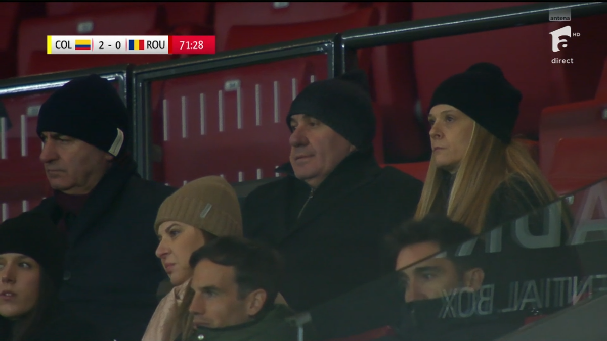 Gică Hagi, alături de Marilena la Columbia - România