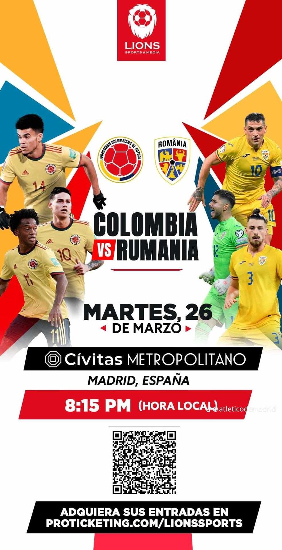 Atletico a schimbat repertoriul! Postare pe ritmuri de B.U.G. Mafia pentru Horațiu Moldovan în ziua amicalului Columbia - România