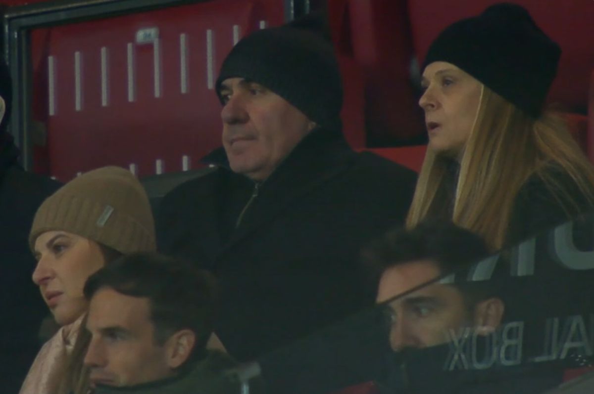 Gică Hagi, alături de Marilena la Columbia - România