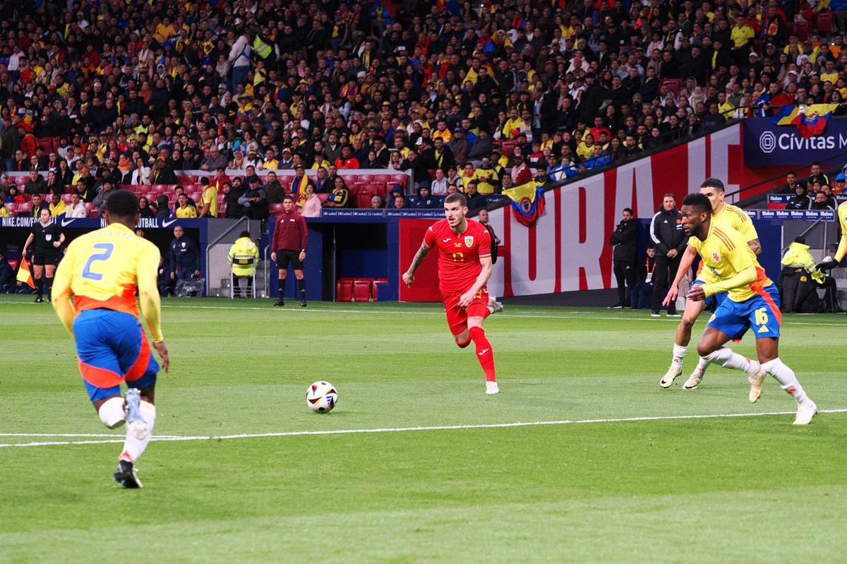 Columbia - România, amical tare pe „Metropolitano”, poze de meci