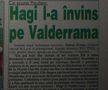 Ce scria Gazeta Sporturilor după victoria României în fața Columbiei de la Coupe du Monde '98