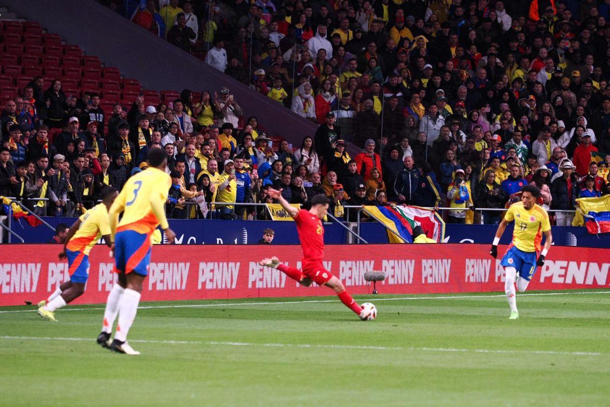 Columbia - România, amical tare pe „Metropolitano”, poze de meci