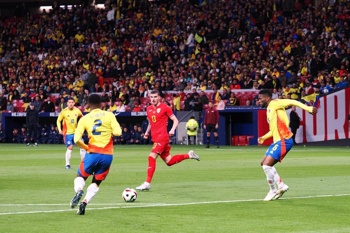 Columbia - România, amical tare pe „Metropolitano”, poze de meci