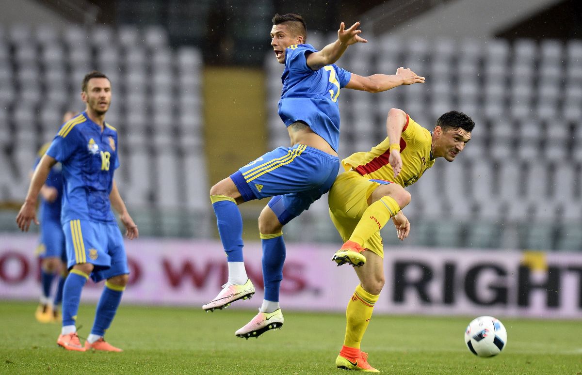 Imagini de la amicalul România - Ucraina din 2016: cum a arătat ultimul meci direct cu viitoarea adversară de la EURO