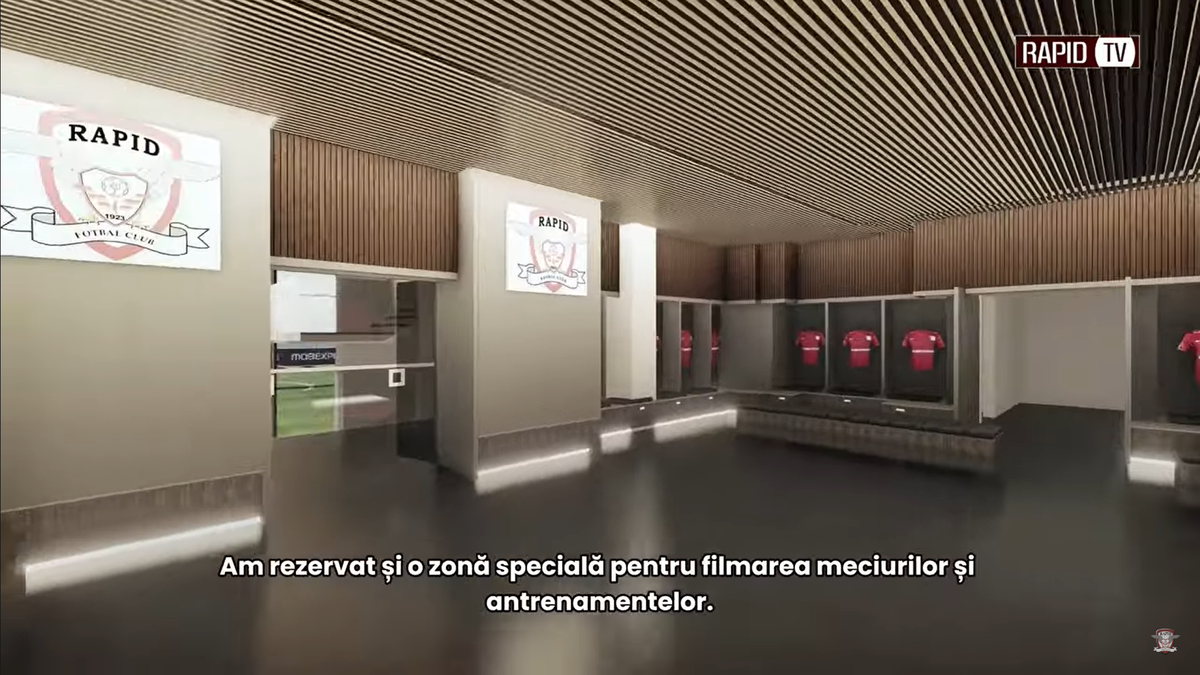 Noua bază de pregătire a celor de la Rapid, partea II