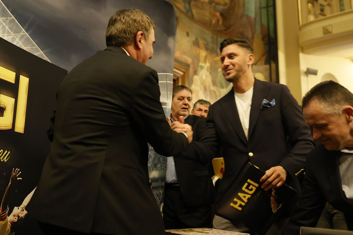 Gică Hagi și-a lansat cartea autobiografică „Drumul meu”