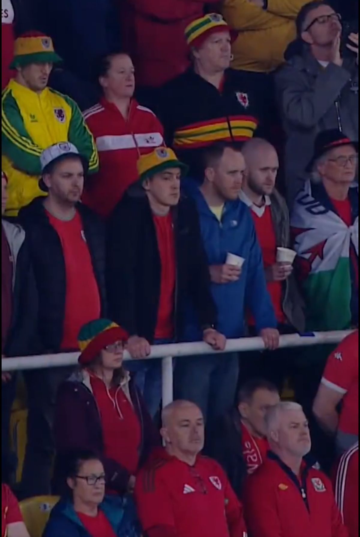 Minutul 59 și fotbalul s-a oprit » Scene copleșitoare la Skopje, în timpul meciului Macedonia de Nord - Țara Galilor