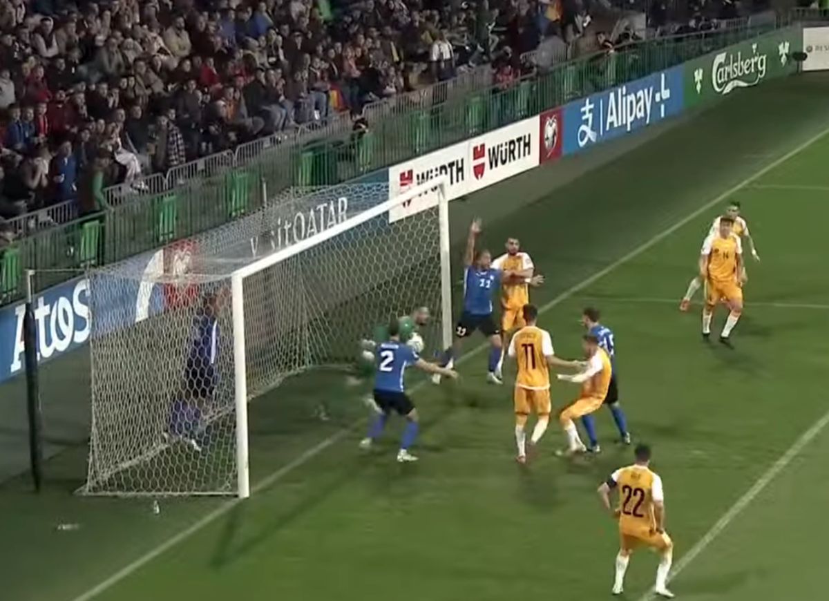 Gafă în Moldova - Estonia 2-3