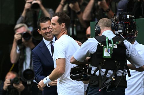 Andy Murray și Tim Henman/Foto: Getty Images