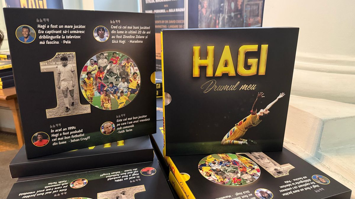 Gică Hagi și-a lansat cartea autobiografică „Drumul meu”