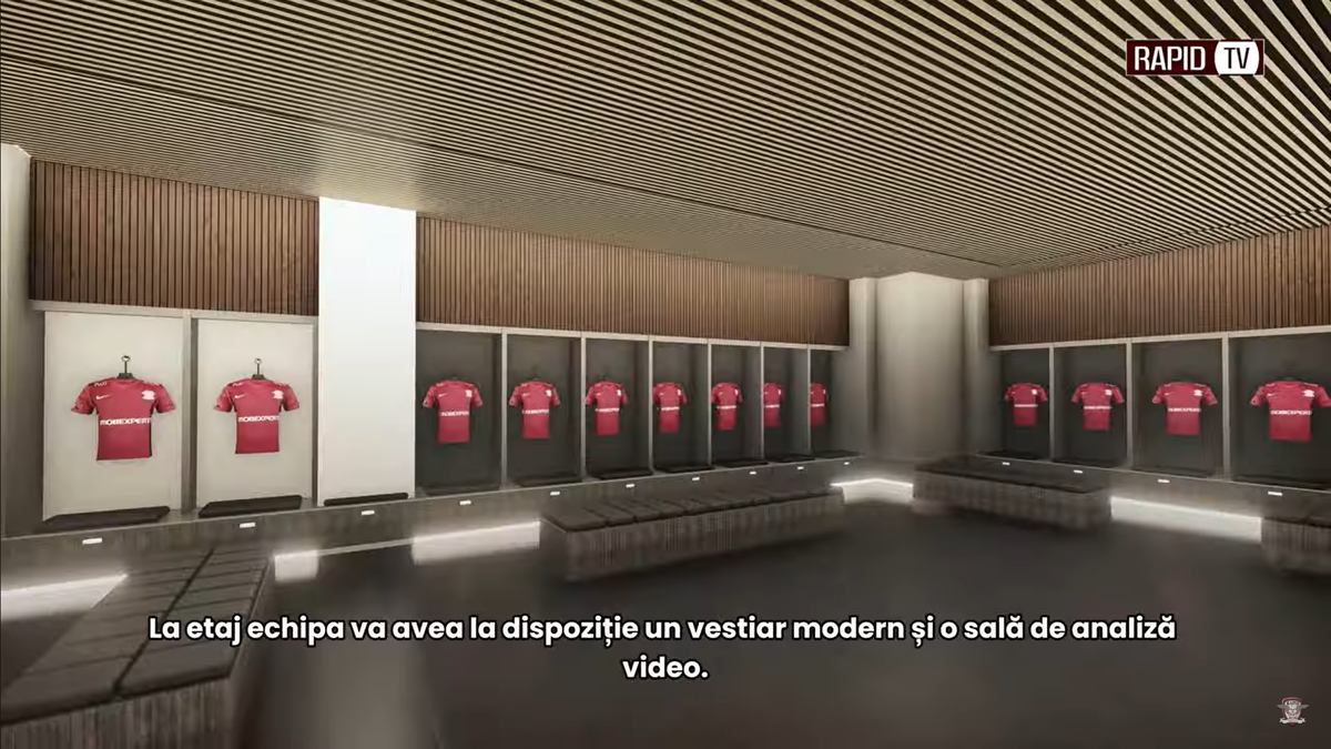 Noua bază de pregătire a celor de la Rapid, partea II